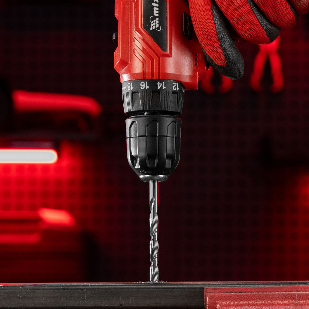 Сверло по металлу, 6.5 мм, полированное, HSS, 10 шт, цилиндрический хвостовик Matrix