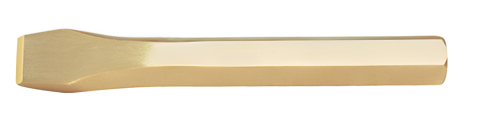 Зубило плоское 6-гранное 500х35 искробезопасный сплав ALCu 232-1018, HORTZ