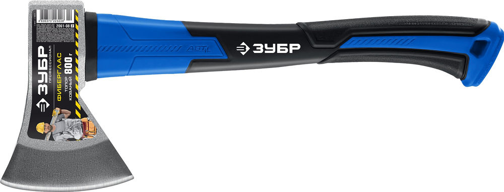 Кованый топор 800/980 г 380 мм Профессионал ЗУБР Фибергласс 2061-08