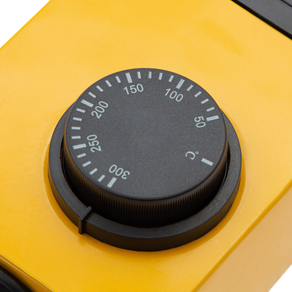 Аппарат для сварки пластиковых труб DWP-1500, 1500 Вт, 260-300 град, комплект насадок, 20-63 мм Denzel (94205)