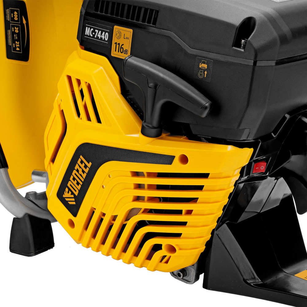 Бензорез МС-7440, 74 см3, диаметр диска 400 мм DENZEL (66302)