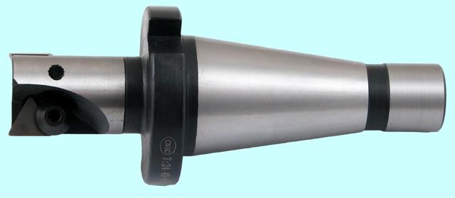 Фреза концевая d27,0х154.7 к/х 7:24-40NT с механическим креплением тв. 3-х гранных пластин TPUN-110304 Z=2, CNIC