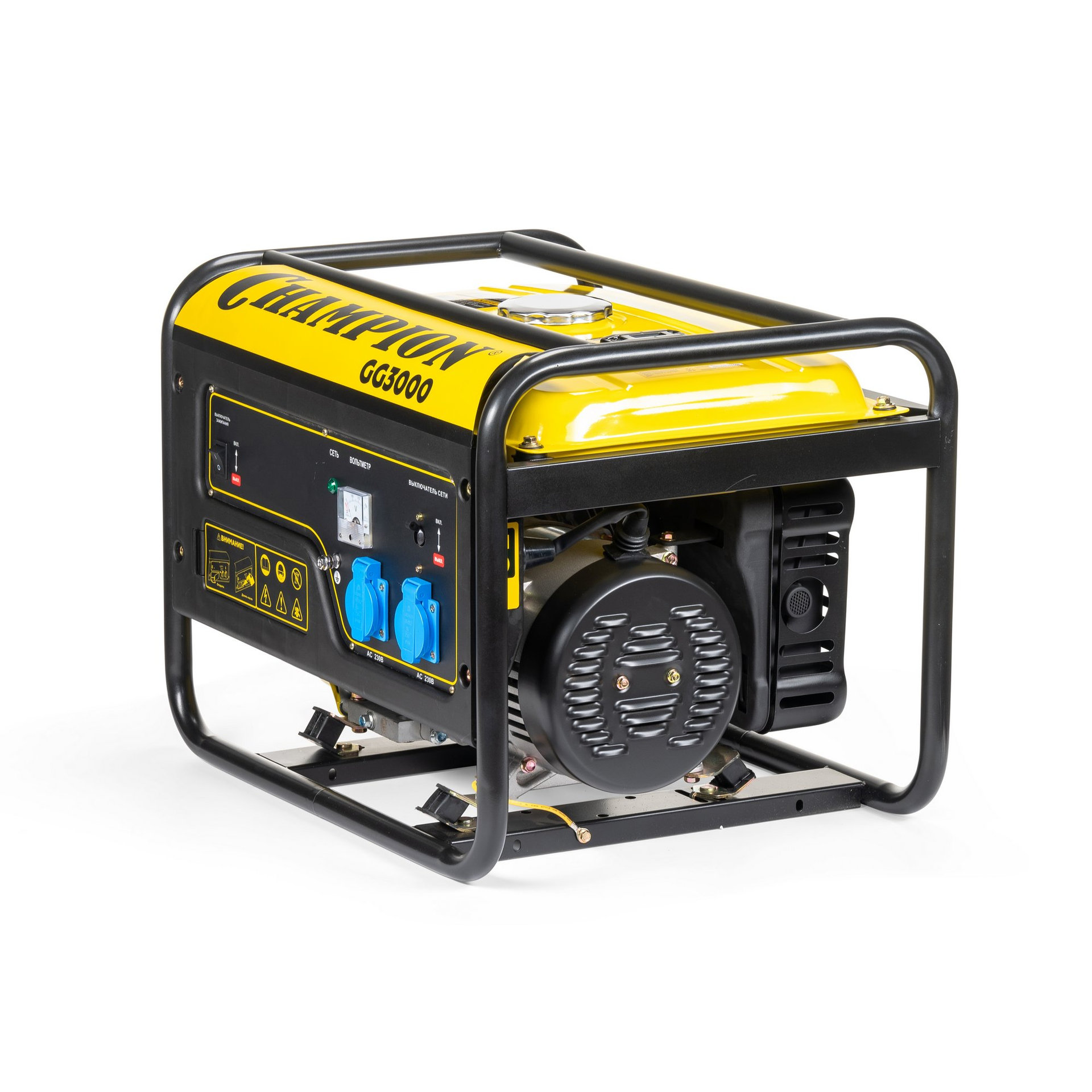 Генератор CHAMPION GG3000 (2,3/2,5кВт 6лс 15л 40кг) (GG3000)