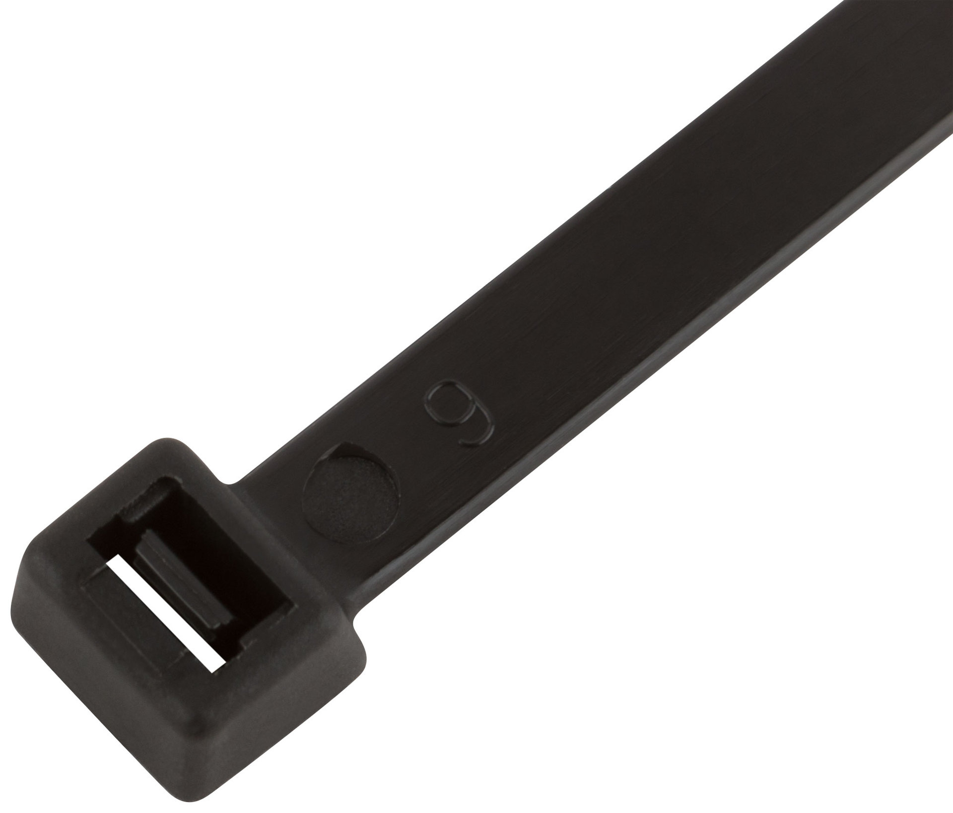 Хомуты нейлоновые для проводов, черные 100 шт., 7,6х400 мм (60362)