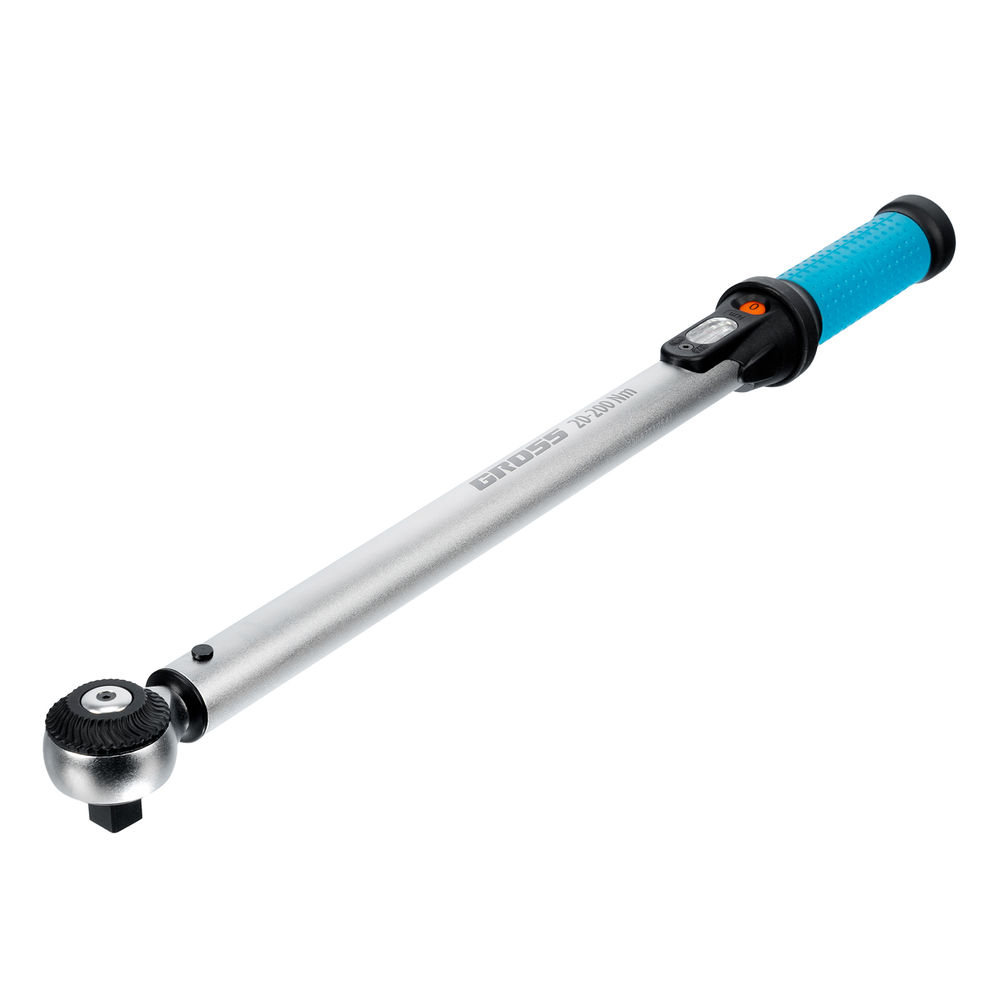 Ключ динамометрический, 20-200 Нм, 1/2, CrV Gross
