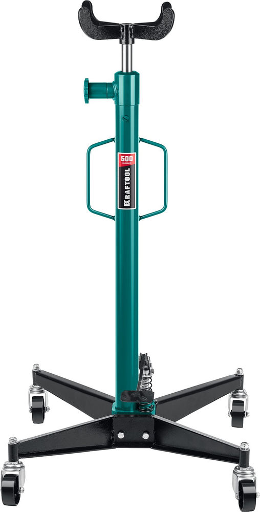 Гидравлическая трансмиссионная стойка 0.5 т, 1140–1945 мм KRAFTOOL 43461-0.5