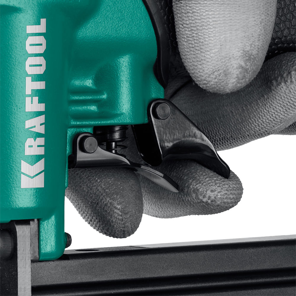 Пневматический нейлер-степлер F18/50C, 18Ga 2-в-1 для скоб тип 55 и гвоздей тип 300 KRAFTOOL 31962