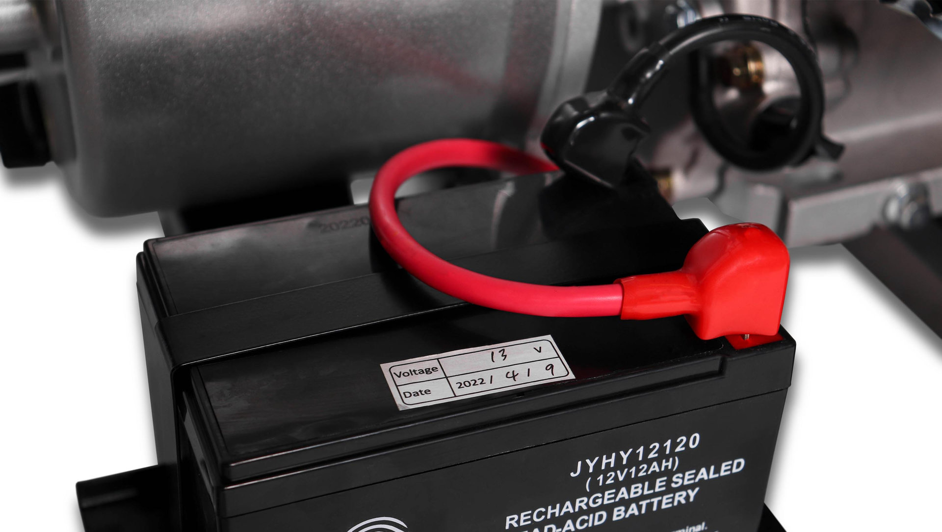 Мотопомпа CHAMPION GP100E (PRO, 4 1800л/мин 6/30 9лс 6,5л 50,1кг эл.стартер, колеса) (GP100E)