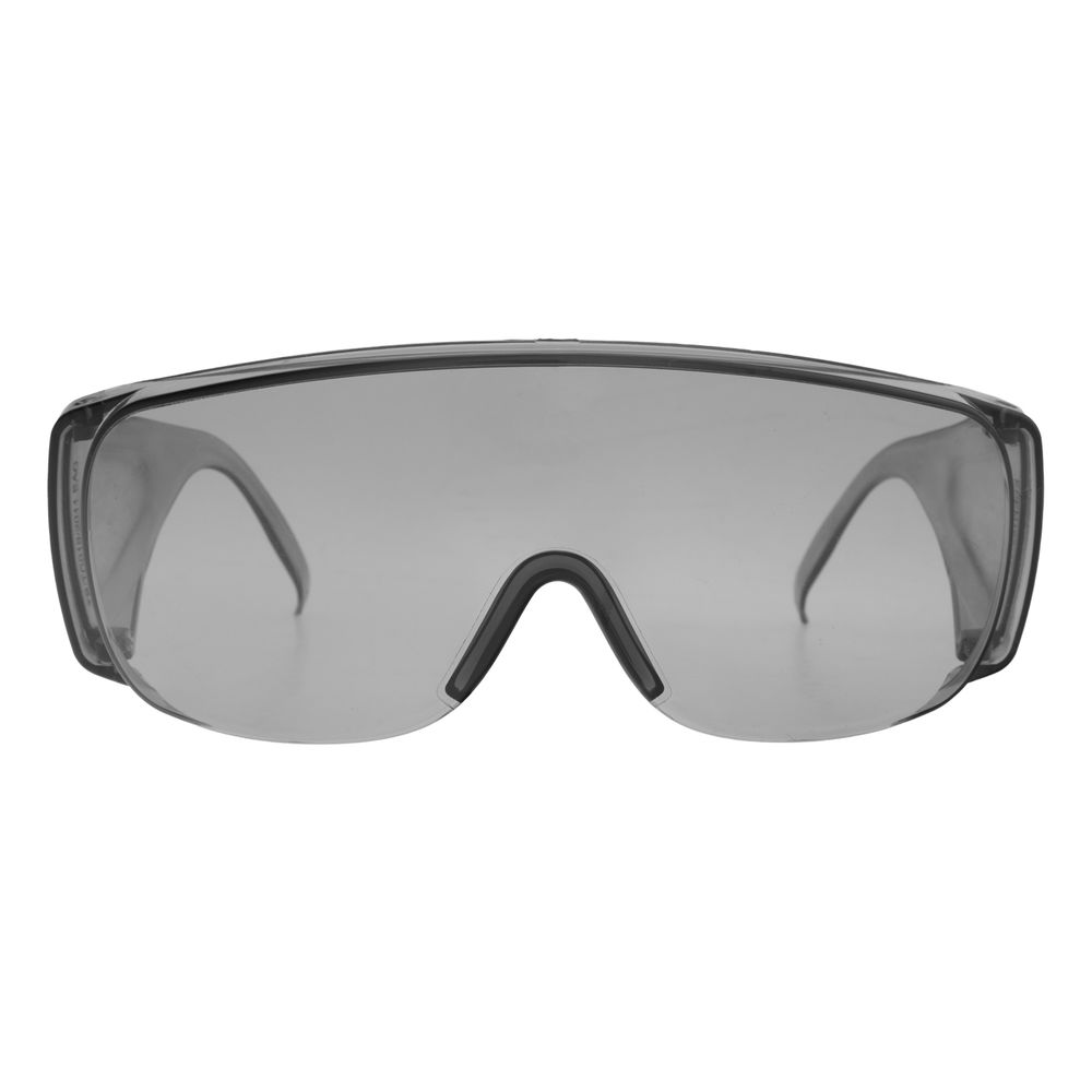 Очки защитные открытого типа, затемненные, ударопрочный поликарбонат Сибртех (89156)