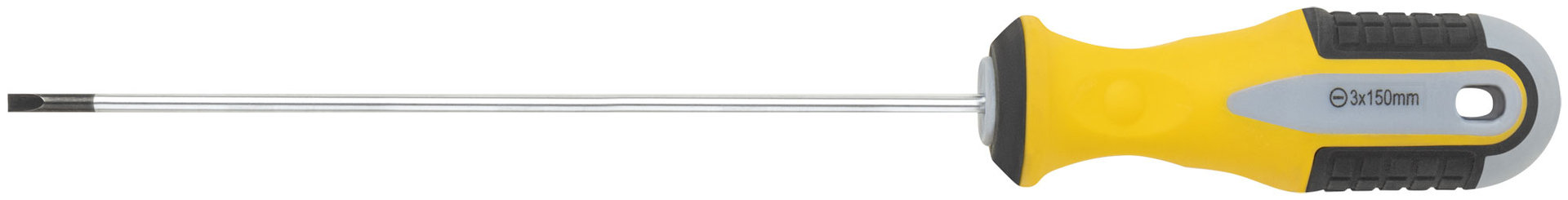 Отвертка Старт, CrV сталь, прорезиненная ручка 3х150 мм SL (55182)
