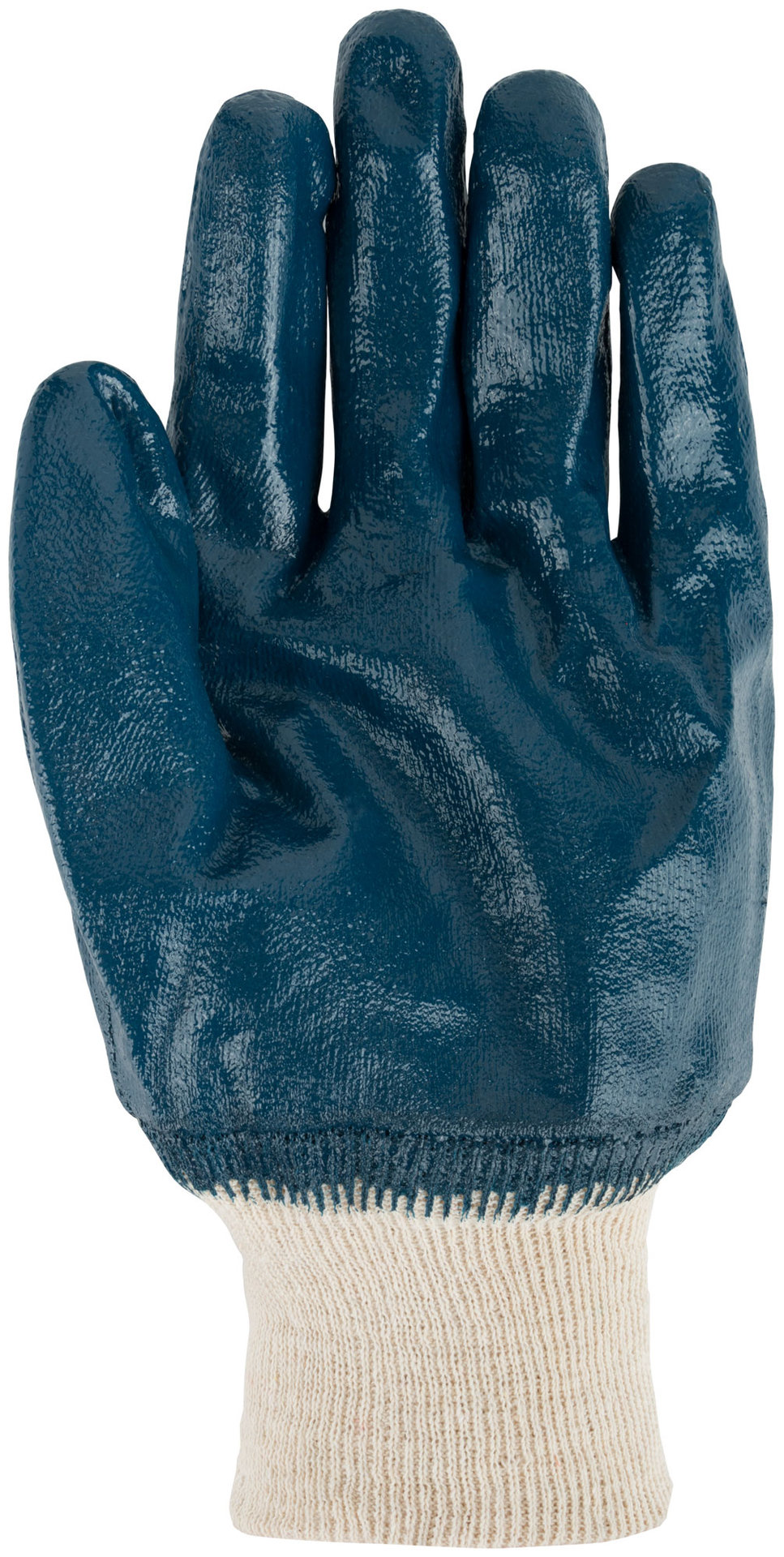 Перчатки рабочие c полным двойным нитриловым обливом ( кислотно-щелочностойкие ) (12423)