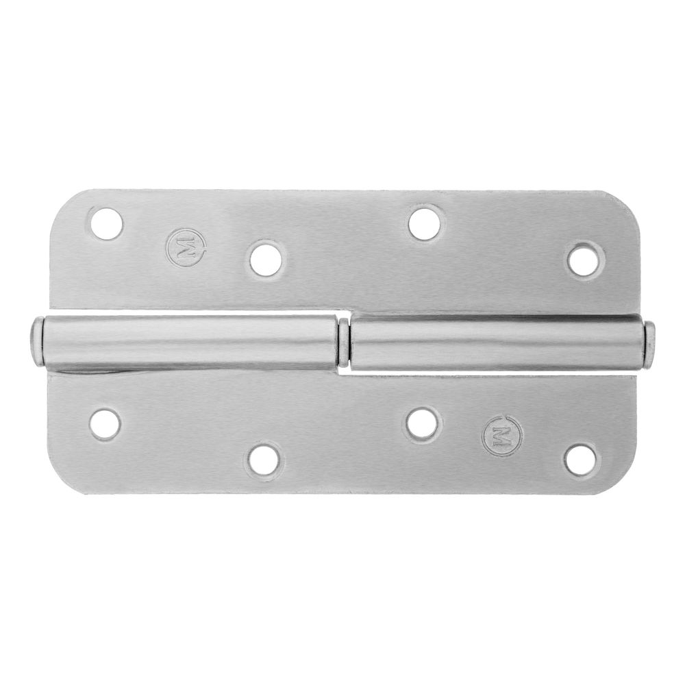 Петля накладная ПН1-130 левая, цинк, 4 шт, (Металлист) (91555)