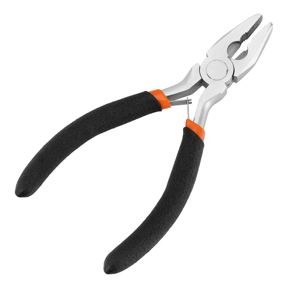 Плоскогубцы Mini, 130 мм, никелированные, авторазжим Sparta (17826)