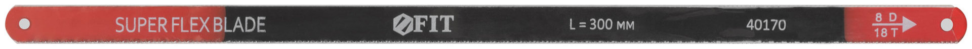 Полотна ножовочные односторонние 300 мм ( Super Flex), 10 шт. ( 18 ТPI ) (40170)