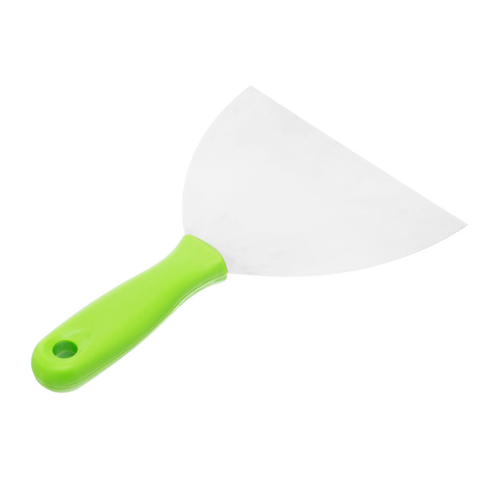 Шпательная лопатка из нержавеющей стали, 150 мм, пластмассовая ручка Сибртех (85550)