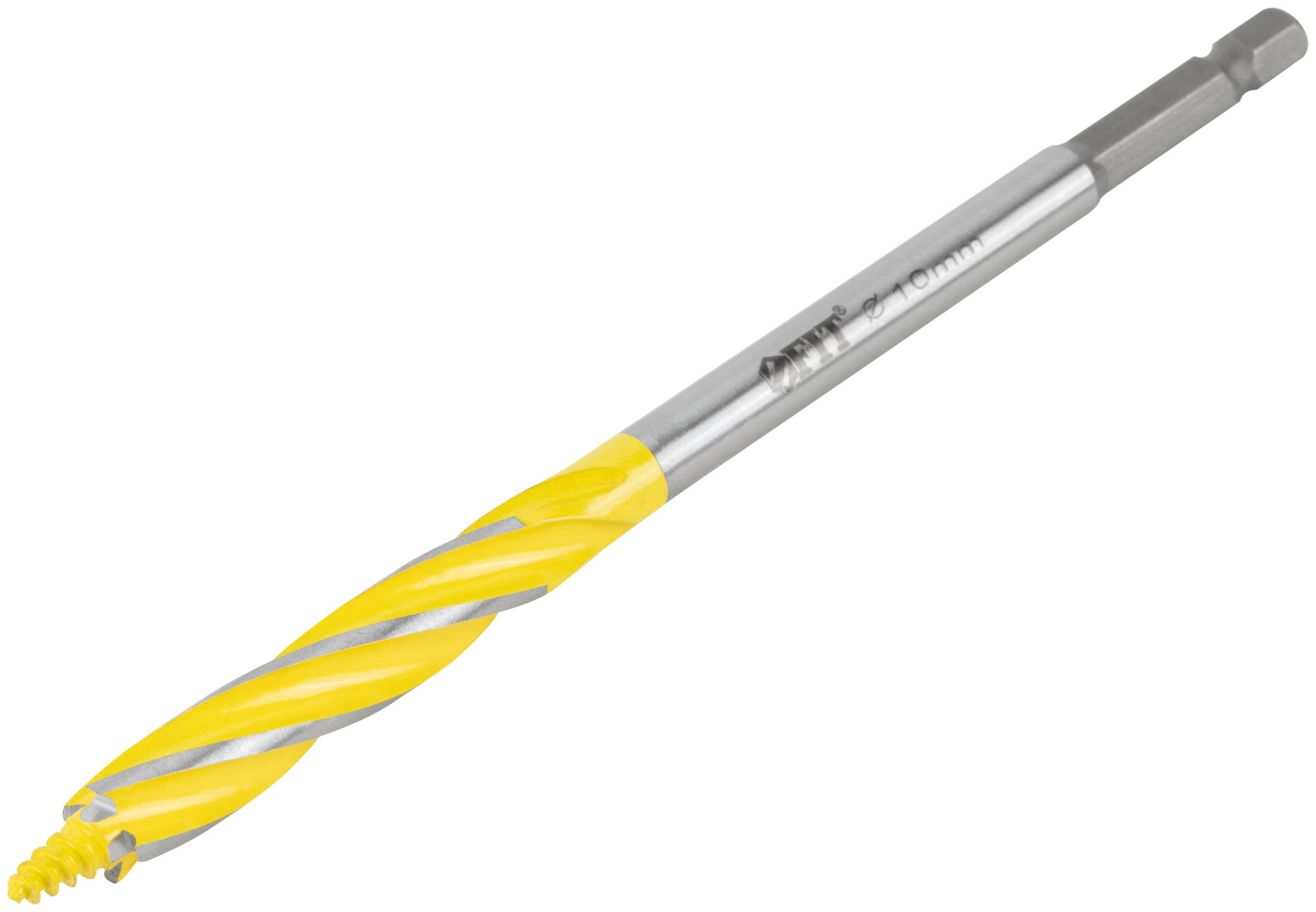 Сверло по дереву 4-х спиральное Х-тип Профи 10х165 мм (36211)