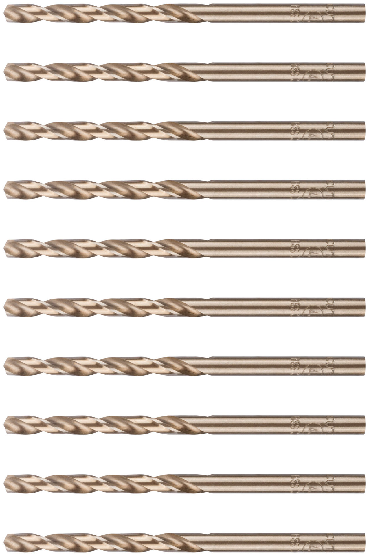 Сверло по металлу Cutop Profi с кобальтом 5%, 4,1 x 75 мм (10 шт) (48-41-10)