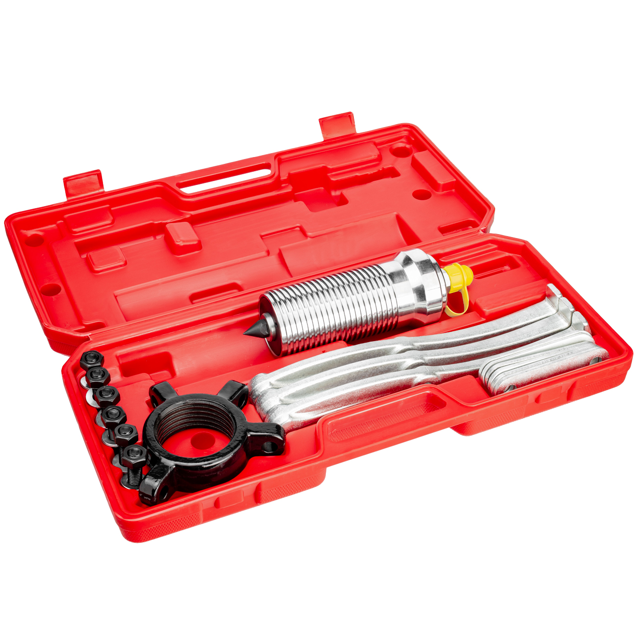 Съёмник гидравлический от внешнего насоса универсальный 10 т СГУ-10Н ТЕХРИМ 811515-10