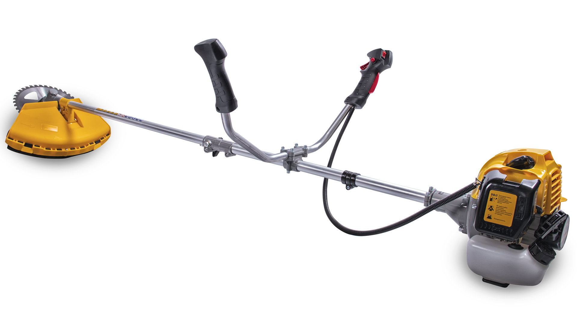 Триммер CHAMPION Т433-2 разъемн.прям. 1,25кВт 42,7см? 7,2кг HT21+40/255/25,4 U-ручка легк.старт