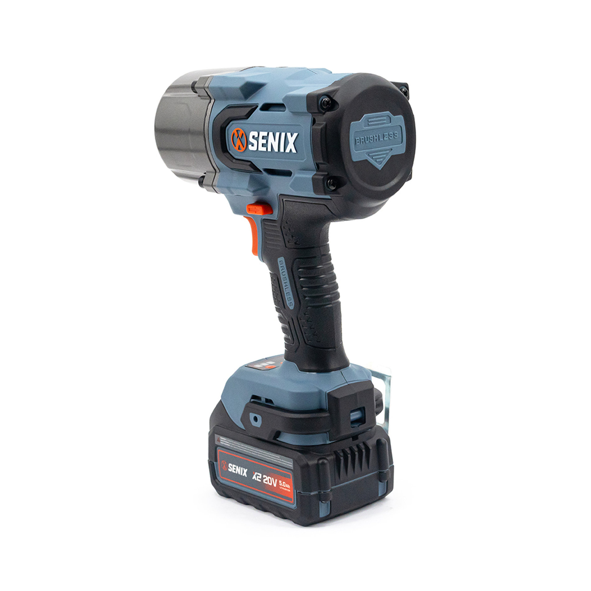 Импульсный гайковерт 1/2, 1350 Нм, акб 8Ач, зу 6А X2 20В