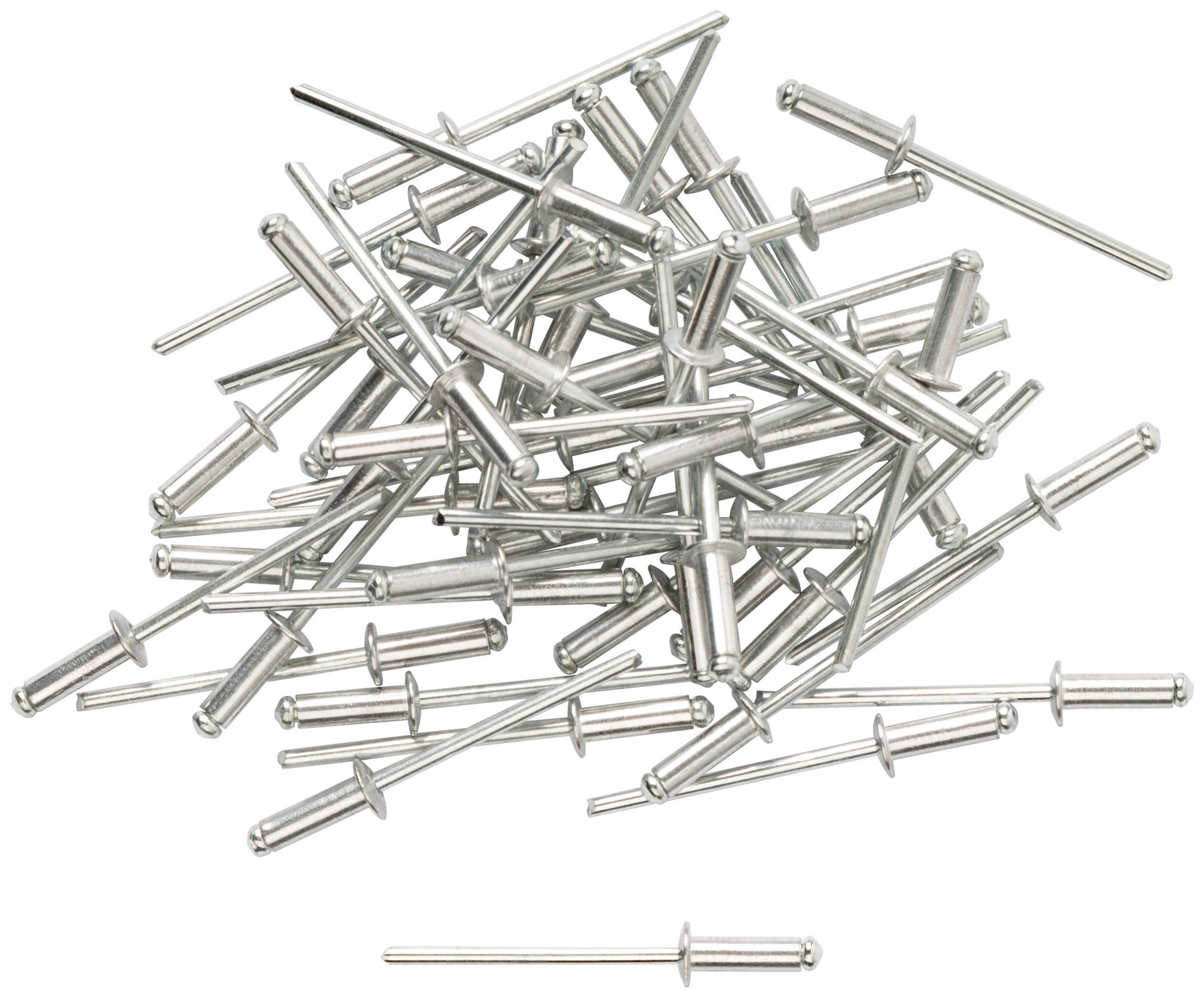 Заклепки мелкая фасовка, 50 шт., 3.2 х 10 мм (23720)