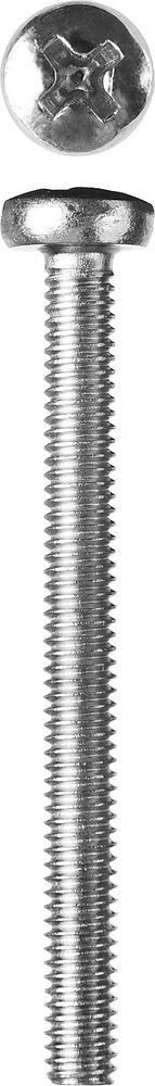 Винт с полусферической головкой M4?40 мм DIN 7985 кл. пр. 4.8 цинк 5 кг ЗУБР 303150-04-040