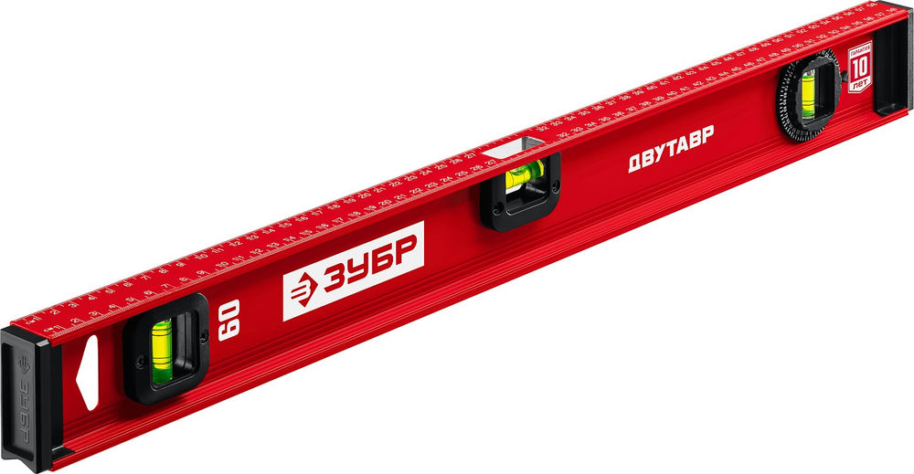 Уровень двутавровый с усиленным профилем 600 мм ЗУБР ДВУТАВР 4-34583-060_z01