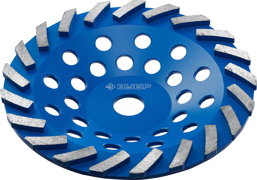 Чашка алмазная шлифовальная сегментная d 180 мм ЗУБР Турбо Профессионал 33370-180_z01