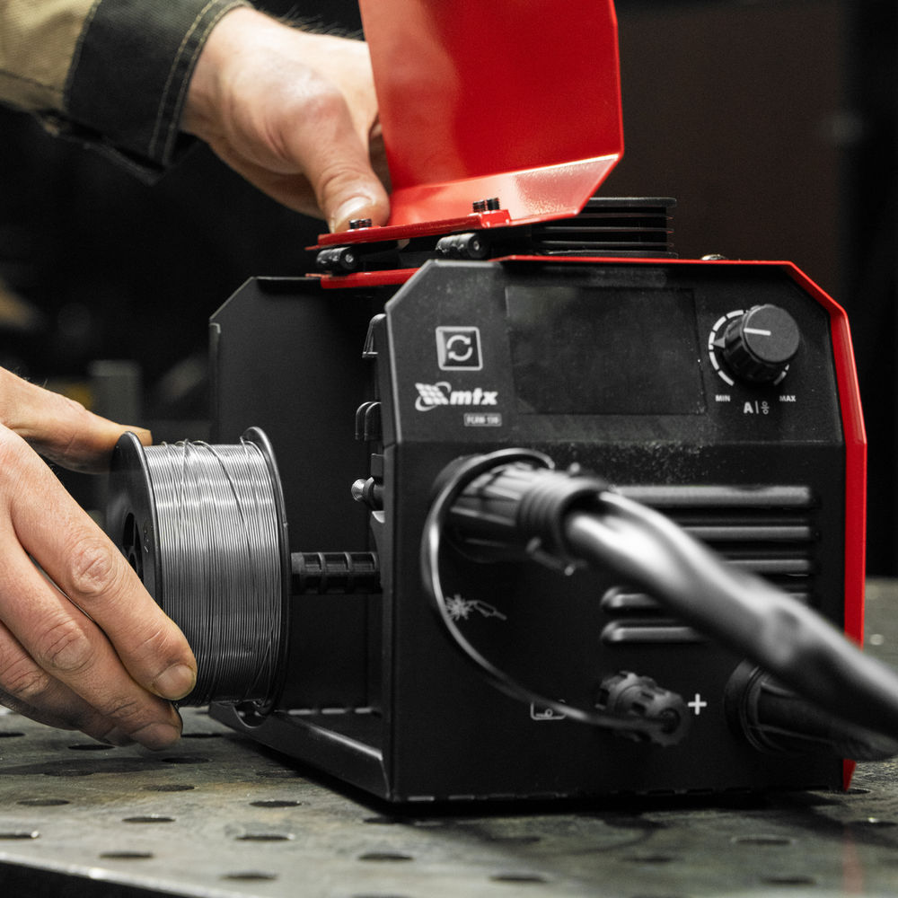 Аппарат инвертор. полуавтомат. cварки FCAW-130, 130 А, ПВ 60%// MTX (94300)