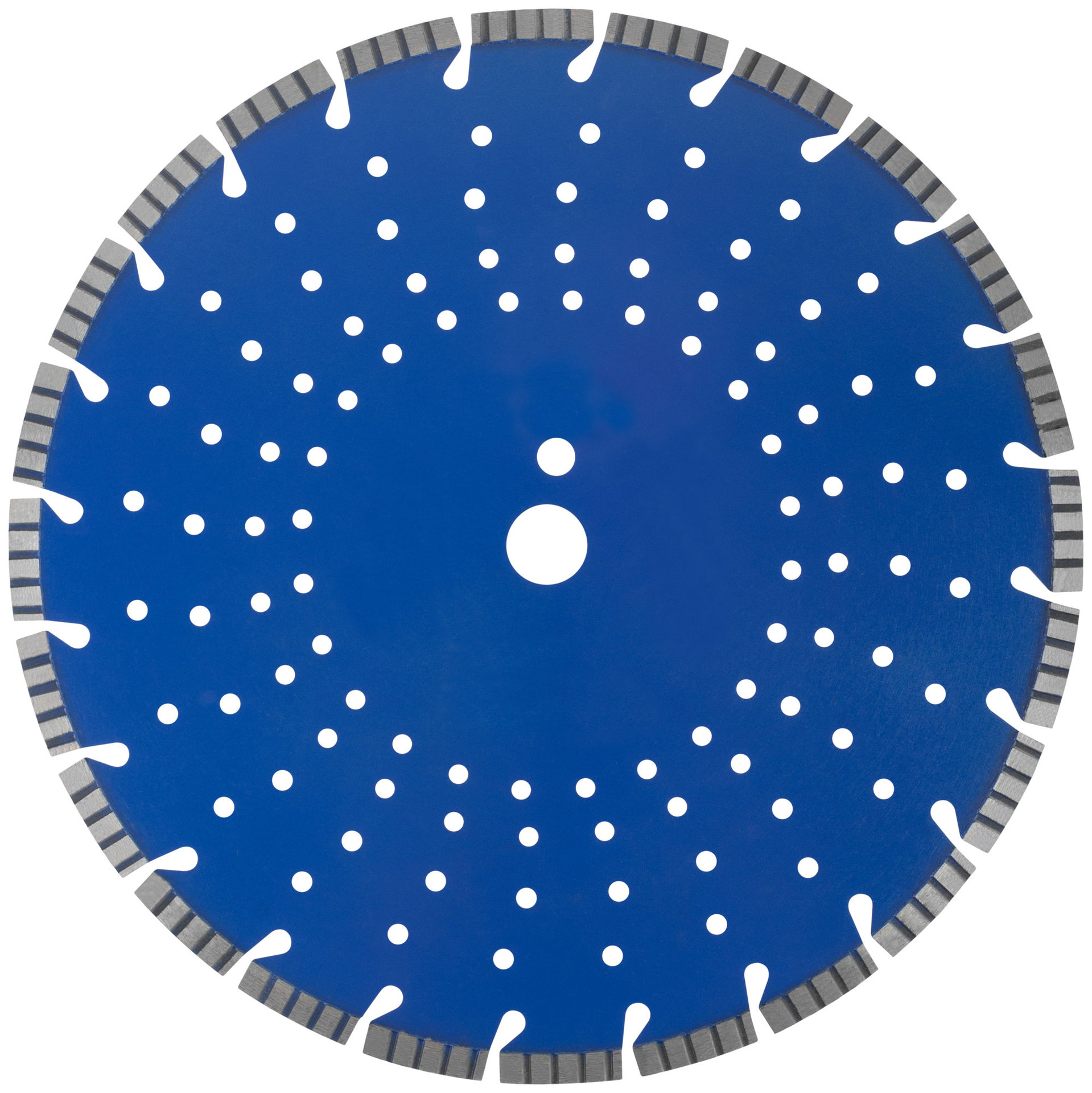 Диск отрезной алмазный cегментный (сухая и влажная резка), для бетона, армированного бетона, камня 350х3,2х10х25,4 мм (37322)