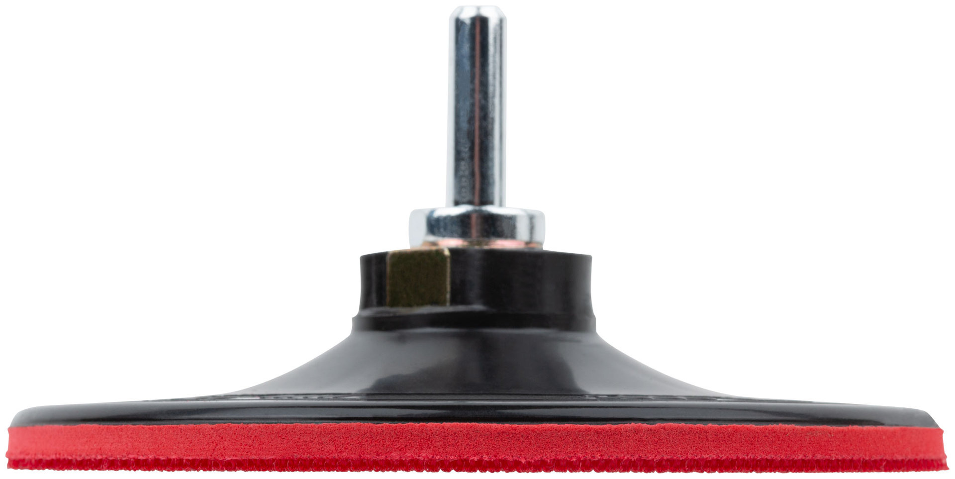 Диск шлифовальный с липучкой, гайка М14 + переходник для дрели, 125х3 мм (39625)