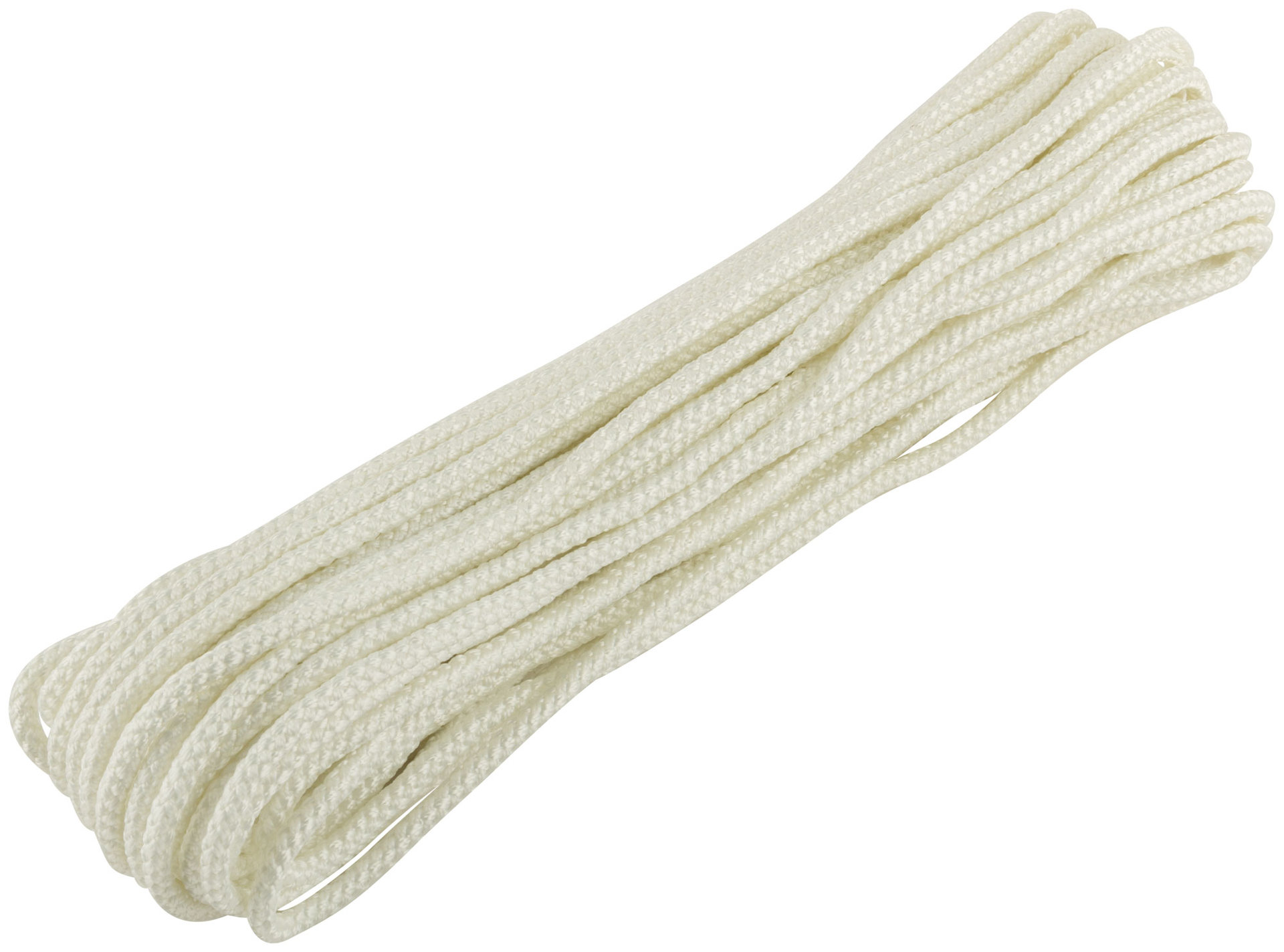 Фал капроновый плетеный 16-ти прядный с сердечником 6 мм х 20 м, р/н= 450 кгс (68416)