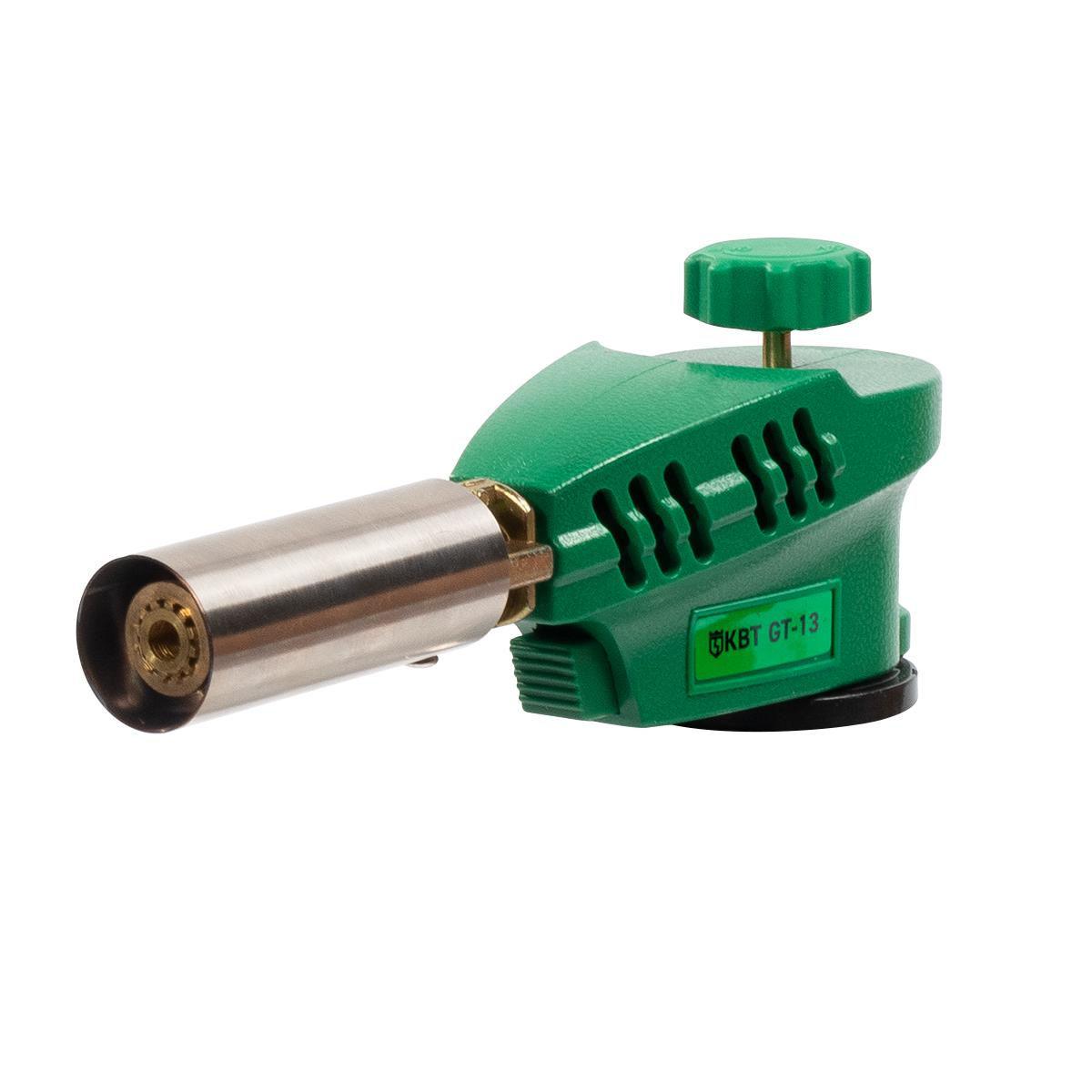 Горелка-насадка газовая с пьезоподжигом GT-13 серия ПРОФИ (КВТ) (88069)