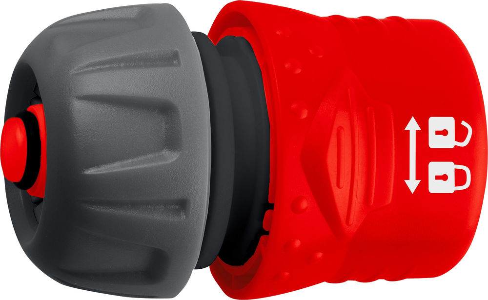 Быстросъемный соединитель GF-12, 1/2, с автостопом, с запирающим механизмом, для шланга GRINDA 8-426331