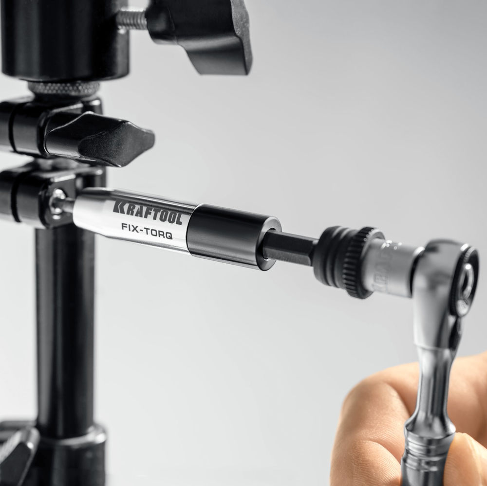Динамометрический адаптер для бит FIX-TORQ, 5.0 Нм KRAFTOOL 64035-5.0
