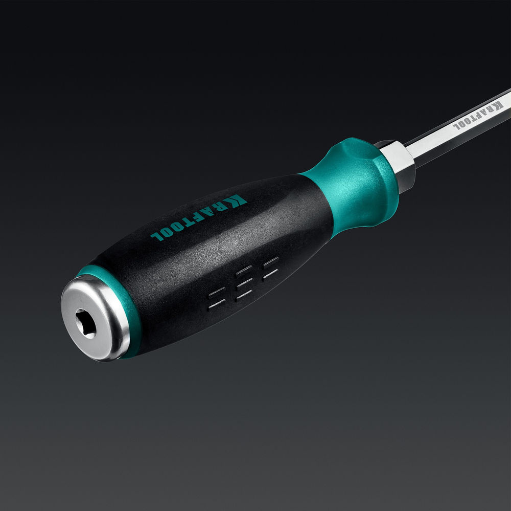 Набор отверток ударных, 13 шт, сквозной стержень Cr-Mo IMPACT KRAFTOOL 25035