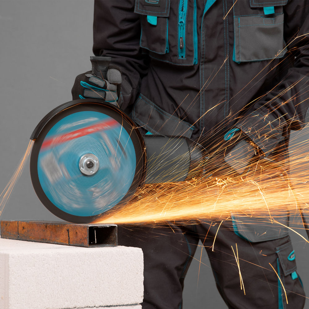 Круг отрезной по металлу, 230 х 2,0 х 22,2 мм, WA36TBF, в метал.банке, 5 шт. Gross (743890)