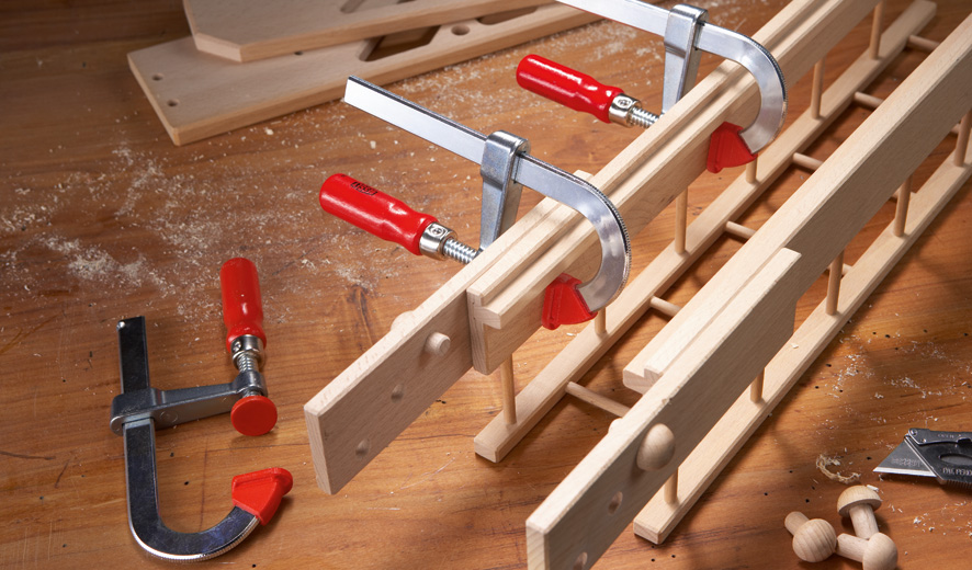 Струбцина U-образная лёгкая 150/50, 1.5 кН LMU15-5 BE-LMU15-5