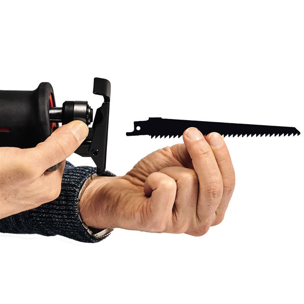 Пила сабельная акк. Einhell PXC TE-AP 22(18) Li, 18В,ход 22мм,0-2600/мин,100мм,Quick,без АКК и ЗУ (4326300)