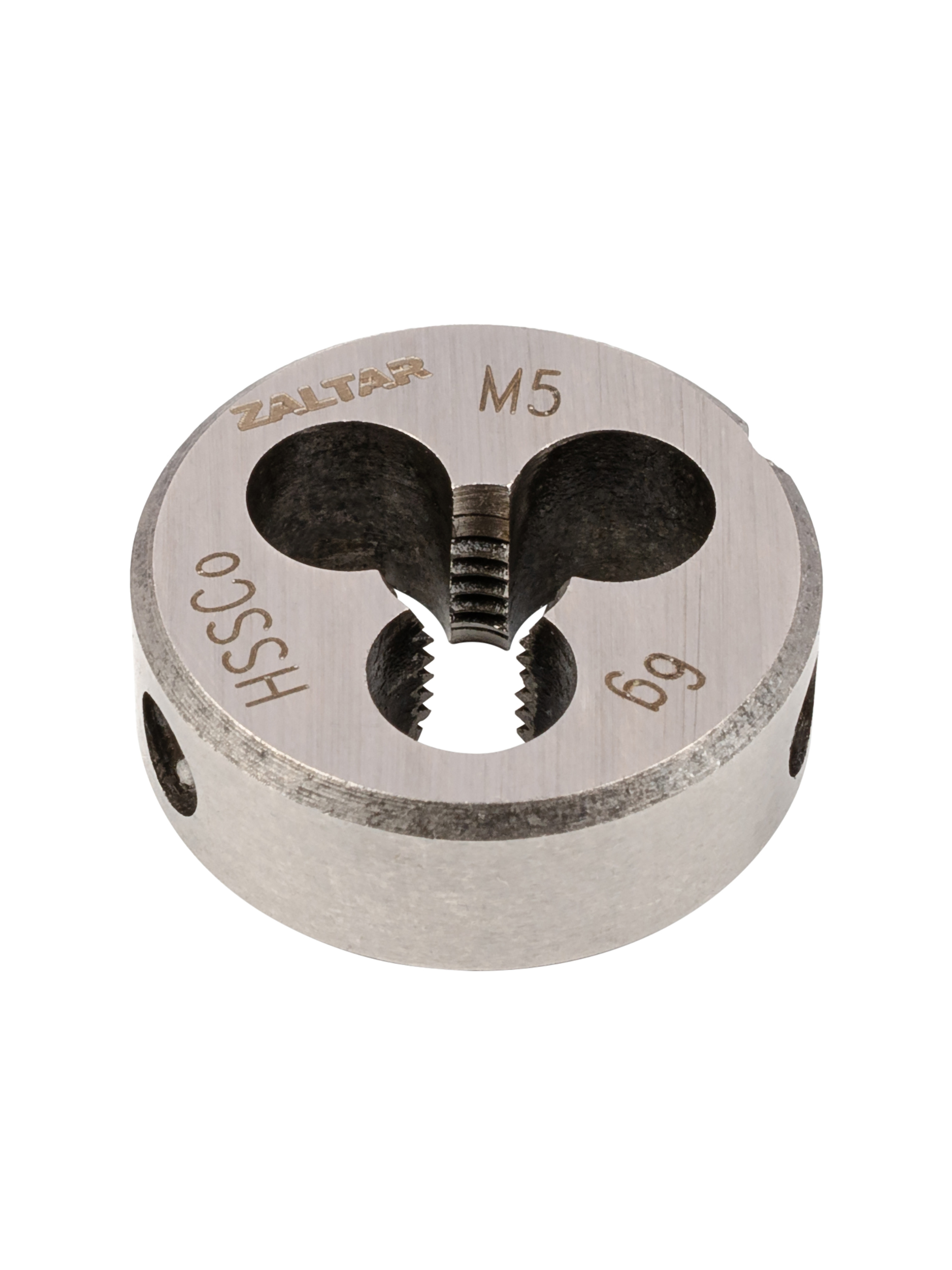 Плашка круглая резьбонарезная HSS-E, DIN 223 B (DIN EN 22568), M5 x 0.8, 20 x 7 (ZA-03803)