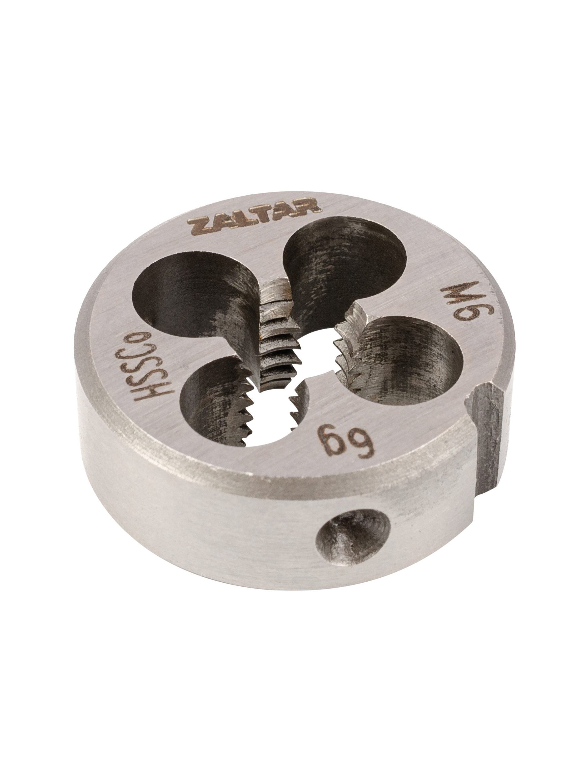 Плашка круглая резьбонарезная HSS-E, DIN 223 B (DIN EN 22568), M6 x 1.0, 20 x 7 (ZA-03804)