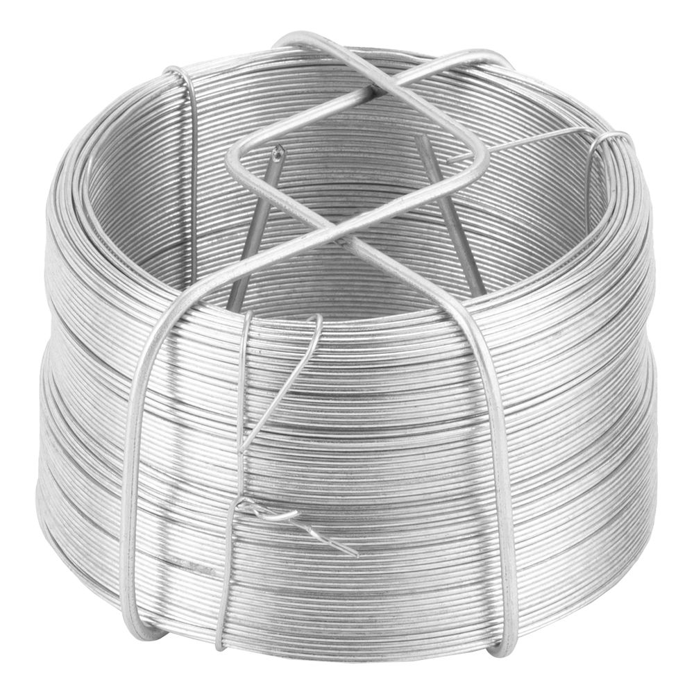 Проволока стальная, оцинкованная 0.7 мм, длина 75 м Сибртех (47751)