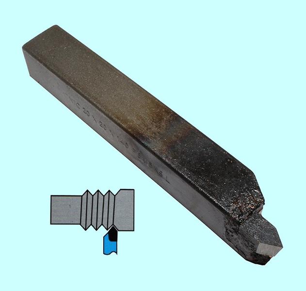 Резец Резьбовой 20х20х140 Р6М5К5 для наружной резьбы левый DIN 282-60 CNIC