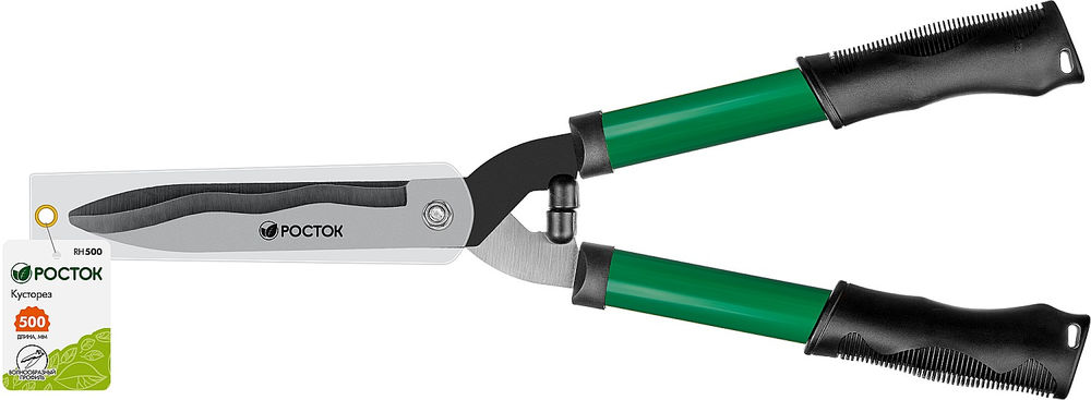Кусторез 500 мм, закаленные лезвия, стальные рукоятки РОСТОК RH500 423555_z01