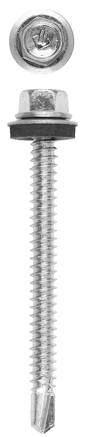 Саморез кровельный 60 х 6.3 мм, цинк, 700 шт Профессионал СКМ ЗУБР 4-300310-63-060