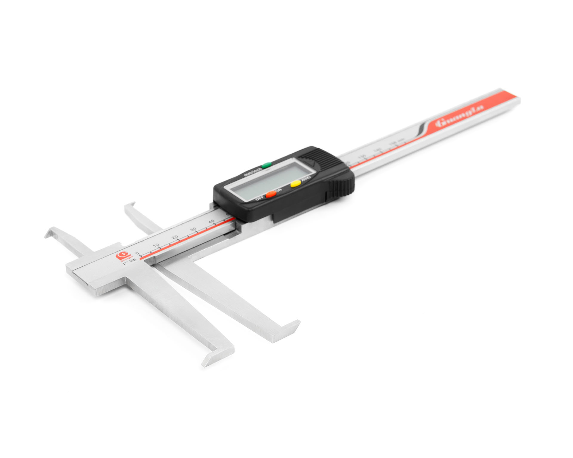 Штангенциркуль цифровой 13-150/24-150 0,01 с двойными лезвийными измер. губками для внутр. канавок 115-231 Guanglu