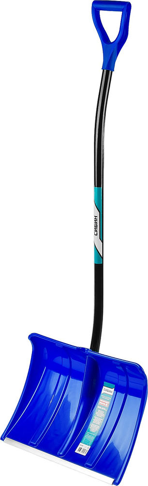 Снеговая лопата алюминиевый черенок пластиковый ковш 500мм СИБИН ЛПА-500 421847