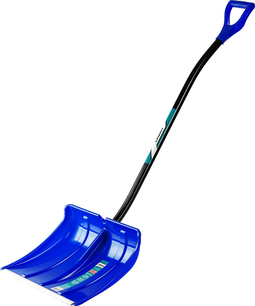 Снеговая лопата алюминиевый черенок пластиковый ковш 500мм СИБИН ЛПА-500 421847