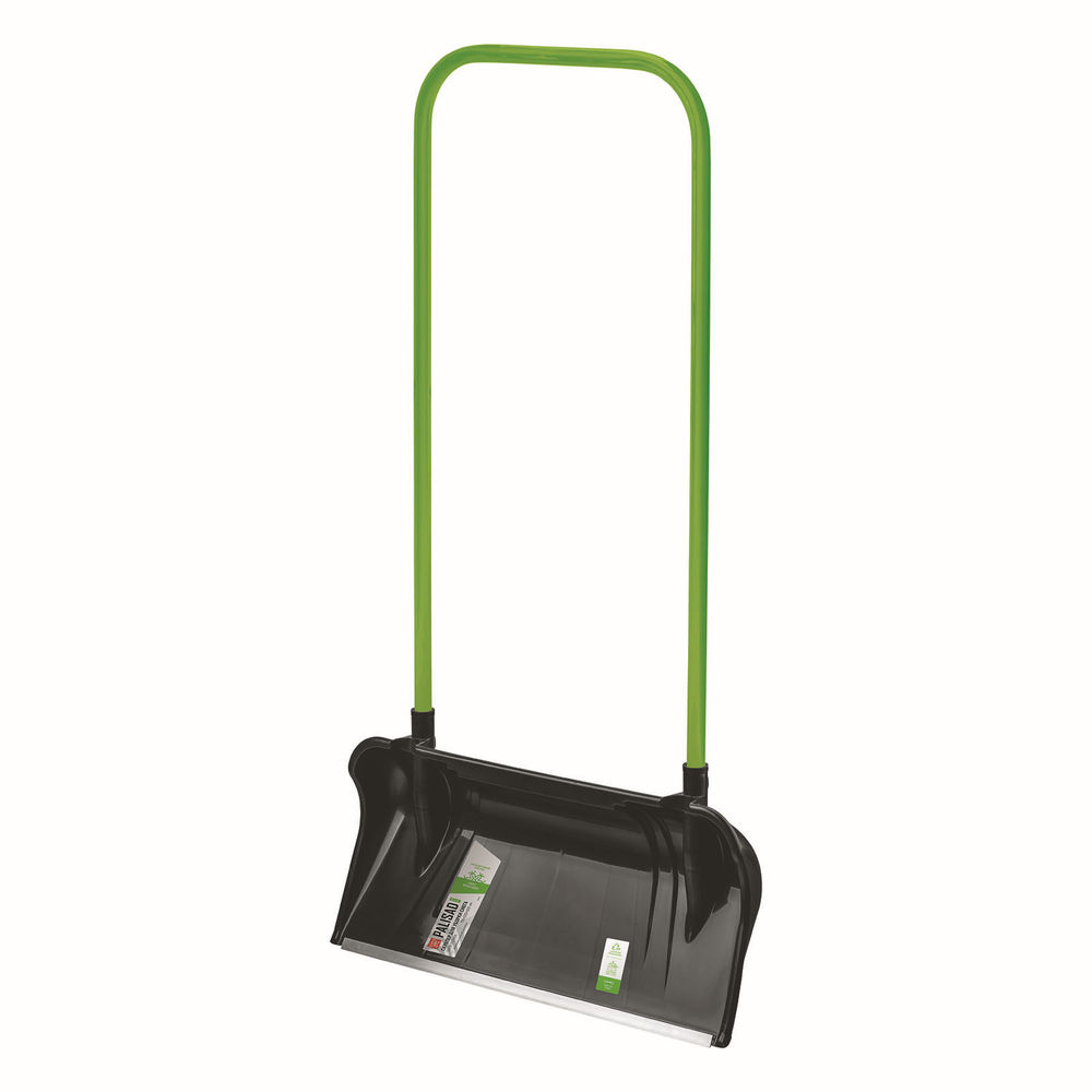 Скрепер для уборки снега, полипропилен, 710х320х1325 мм, усиленная стальная рукоятка, BASE Palisad (61689)