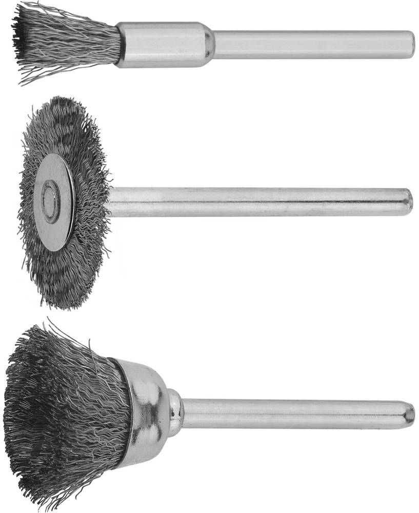 Набор щеток для гравёра и электродрели 3 предм. STAYER 29915-H3